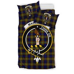 Maclellan Family Tartan Crest Bedding Set