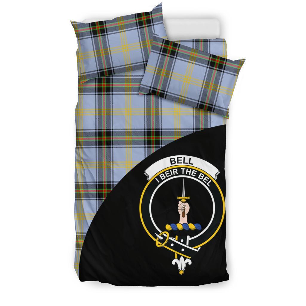 Bell of the Borders Tartan Crest Wave Bedding Set