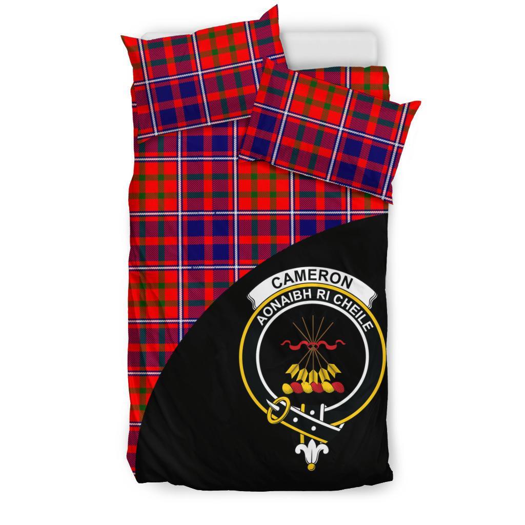 Cameron of Lochiel Modern Tartan Crest Bedding Set