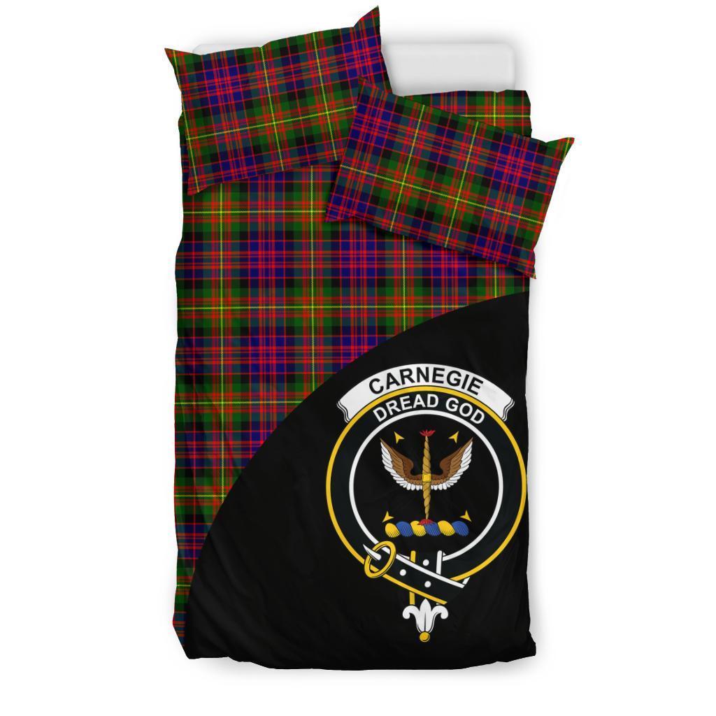 Carnegie Modern Family Tartan Crest Wave Style Bedding Set