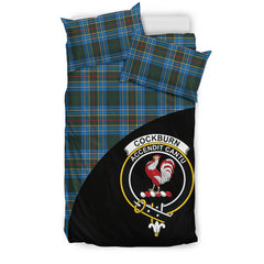 Cockburn Modern Tartan Crest Wave Style Bedding Set