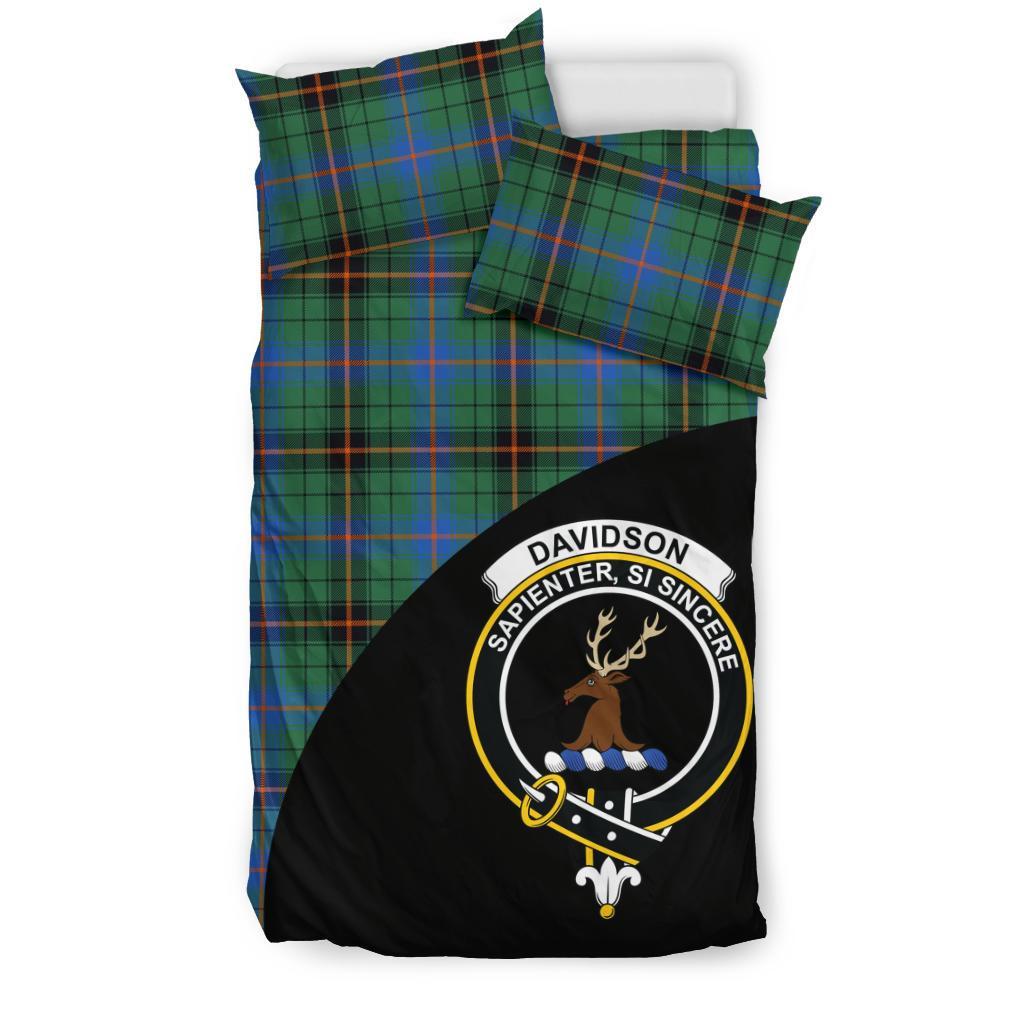 Davidson Ancient Tartan Crest Bedding Set