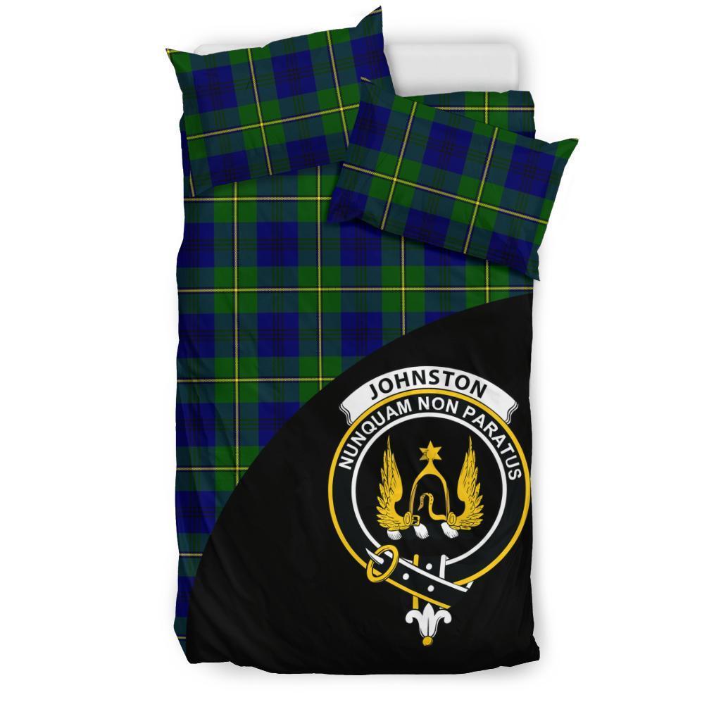 Johnston Modern Family Tartan Crest Wave Style Bedding Set