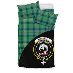 Kennedy Ancient Tartan Crest Wave Bedding Set