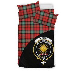 Kerr Ancient Tartan Crest Wave Style Bedding Set