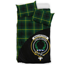 MacArthur Modern Family Tartan Crest Wave Style Bedding Set