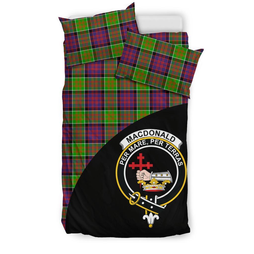 MacDonald of Clanranald Family Tartan Wave Style Bedding Set