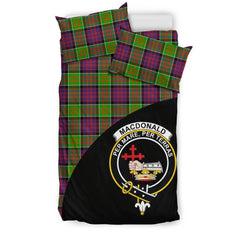 MacDonald of Clanranald Family Tartan Wave Style Bedding Set