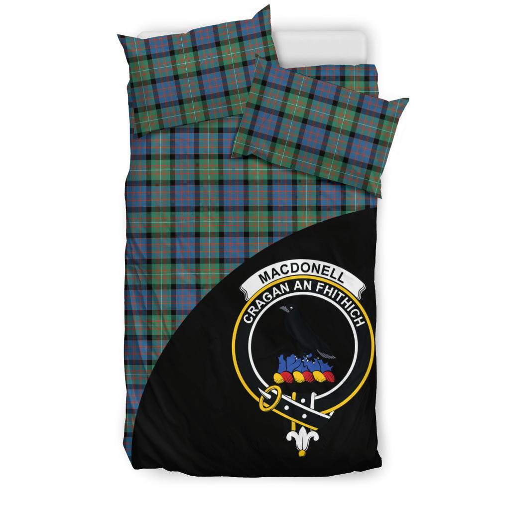 MacDonnell of Glengarry Ancient Family Tartan Crest Wave Style Bedding Set