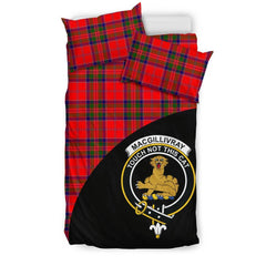 MacGillivray Modern Family Tartan Crest Wave Style Bedding Set