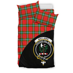 MacLaine of Loch Buie Family Tartan Wave Style Bedding Set