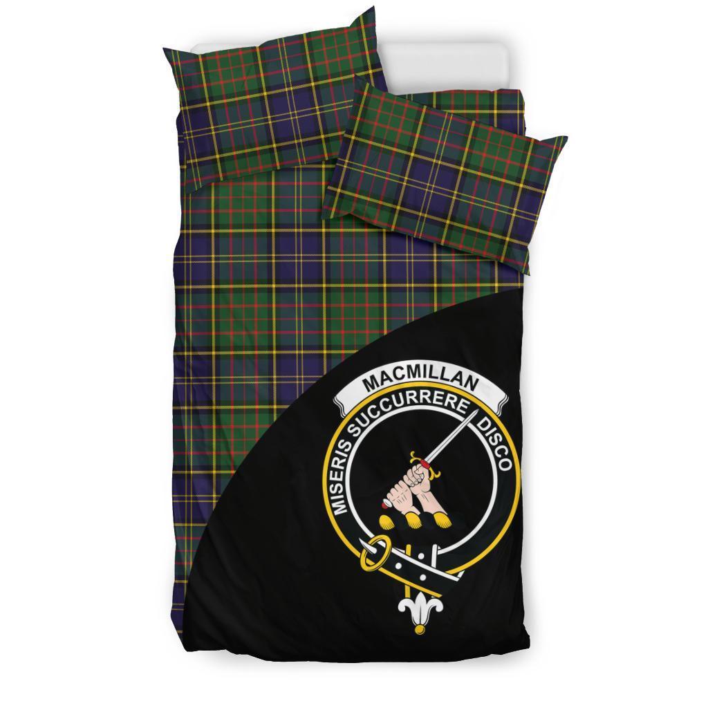 MacMillan Hunting Modern Family Tartan Crest Wave Style Bedding Set