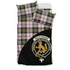 MacPherson Dress Ancient Family Tartan Crest Wave Style Bedding Set