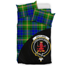 Maitland Family Tartan Crest Wave Style Bedding Set