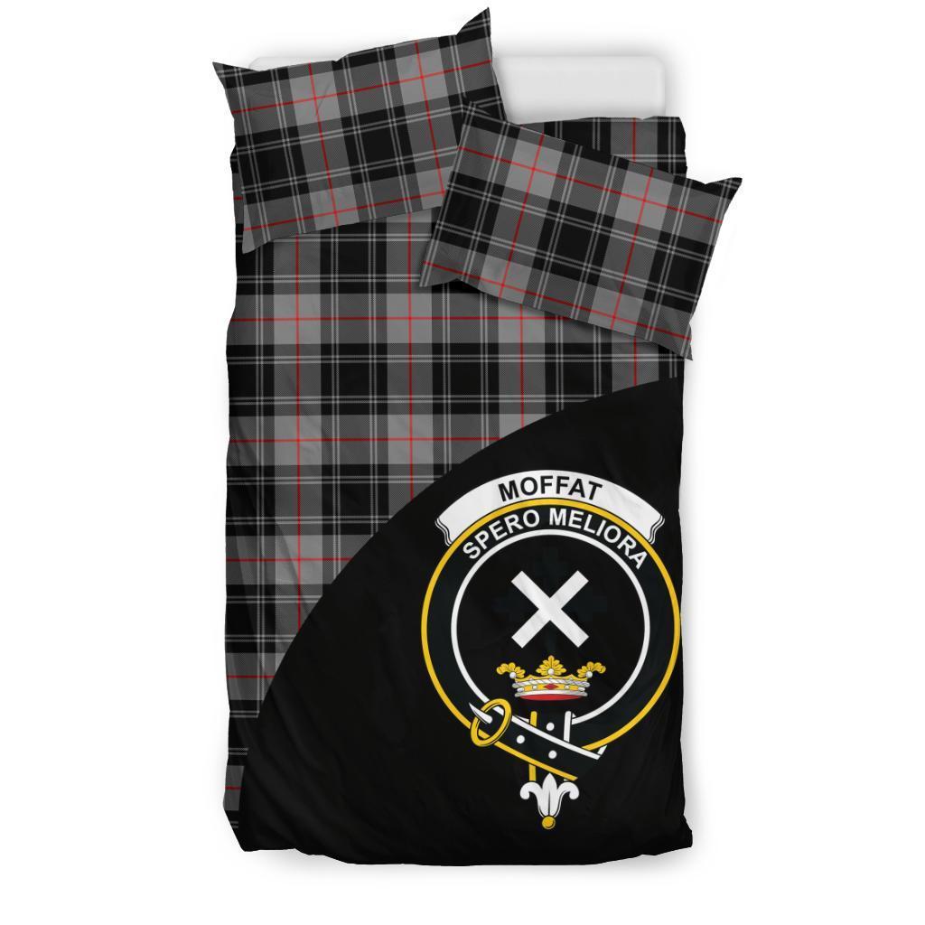 Moffat Modern Family Tartan Crest Wave Style Bedding Set