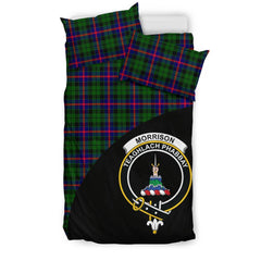 Morrison Modern Family Tartan Crest Wave Style Bedding Set