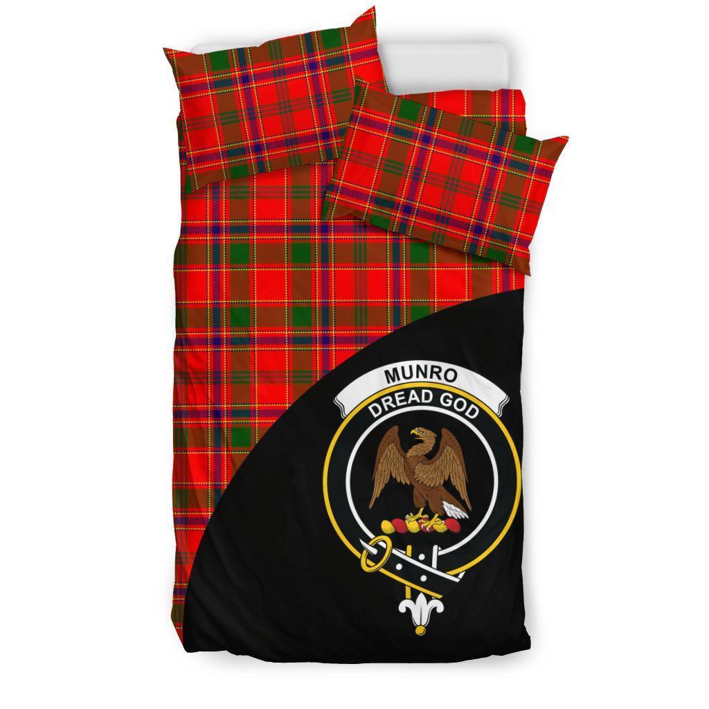 Munro Modern Family Tartan Crest Wave Style Bedding Set