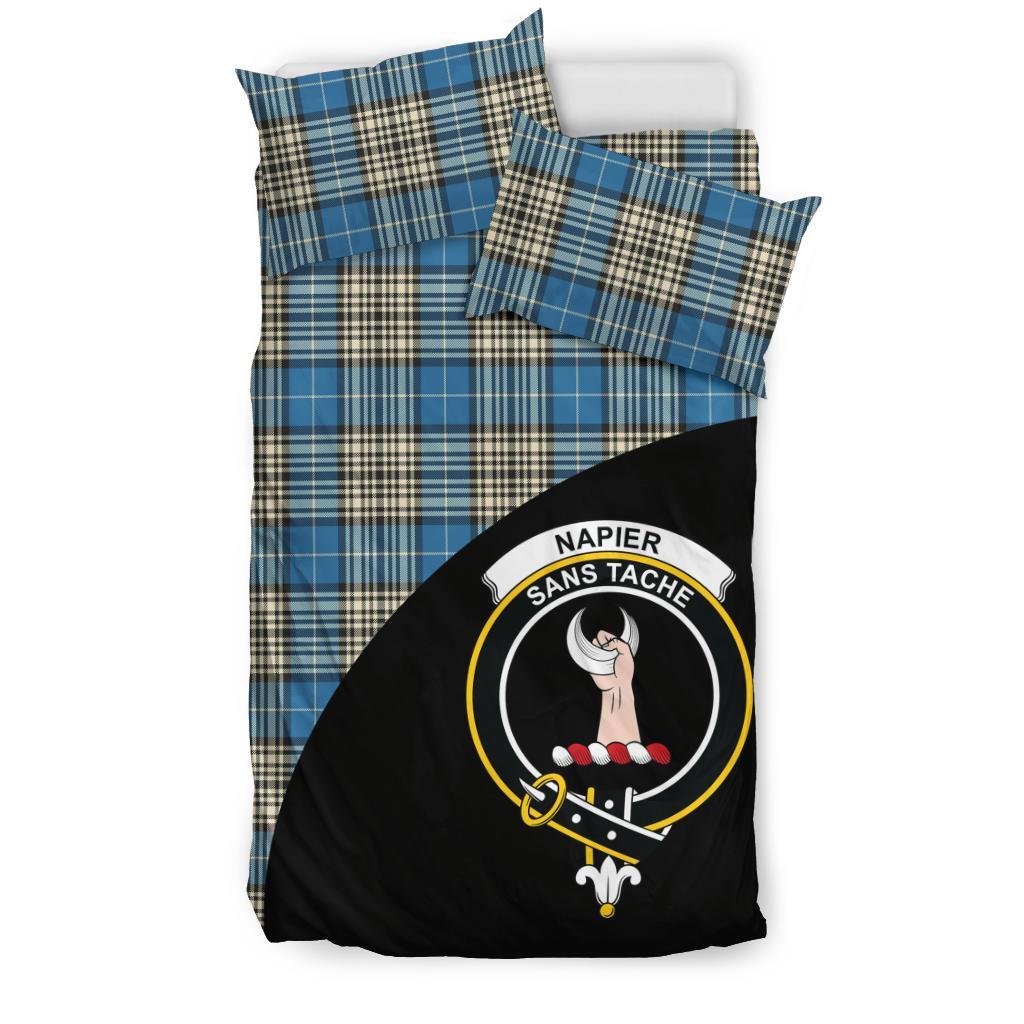 Napier Ancient Tartan Crest Wave Style Bedding Set