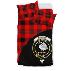 Wemyss Modern Family Tartan Crest Wave Style Bedding Set