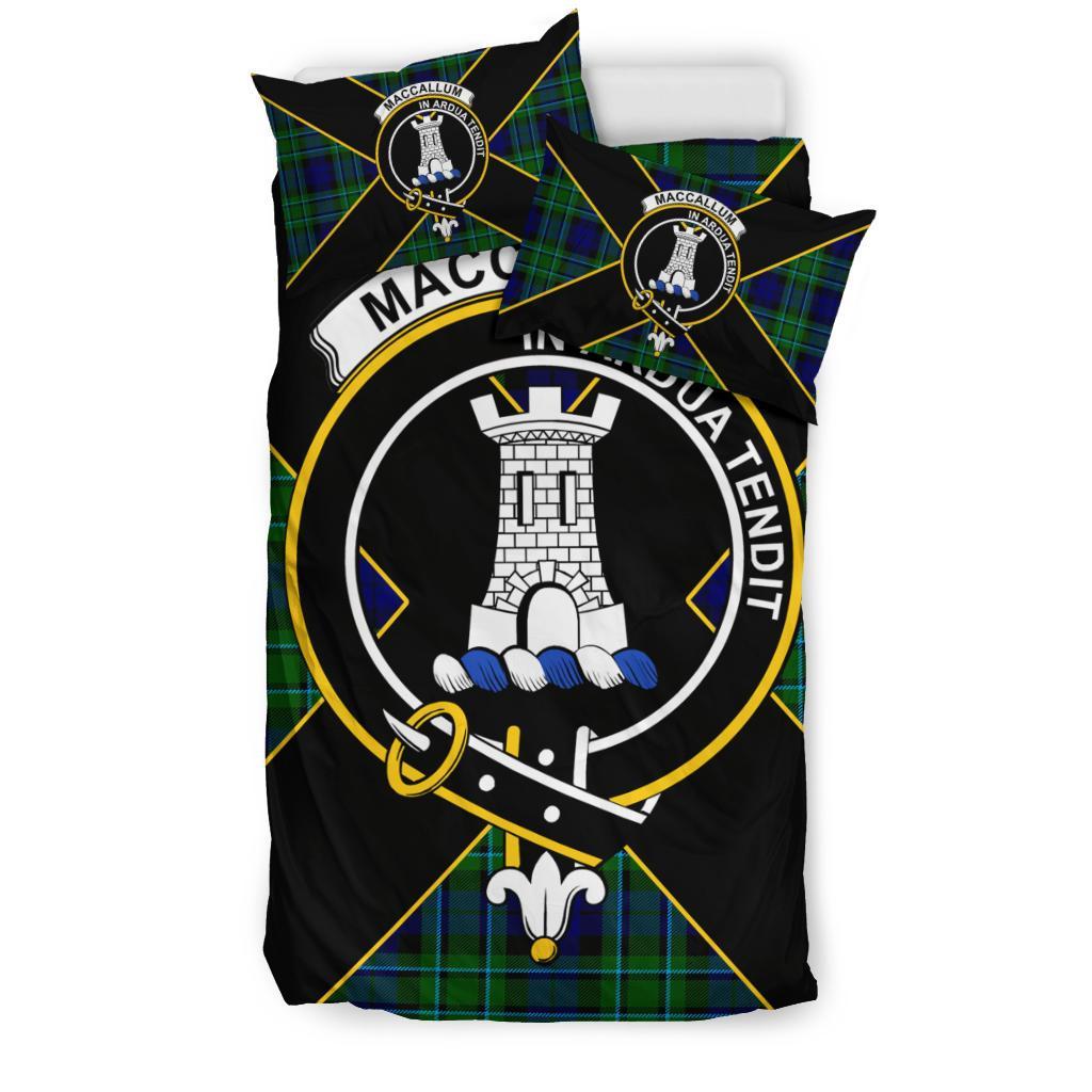 MacCallum Tartan Crest Bedding Set - Luxury Style