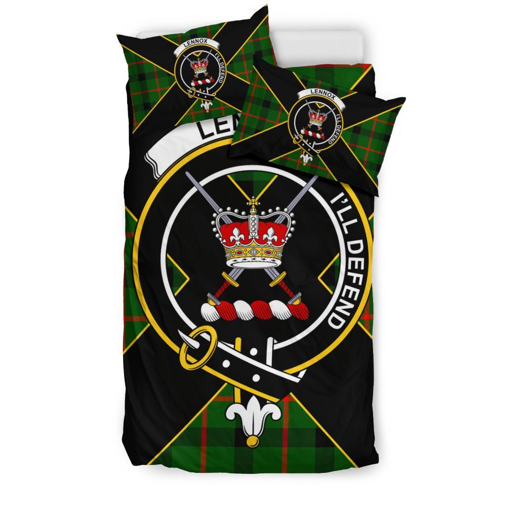 MacDonald (Clan Donald) Tartan Crest Bedding Set - Luxury Style