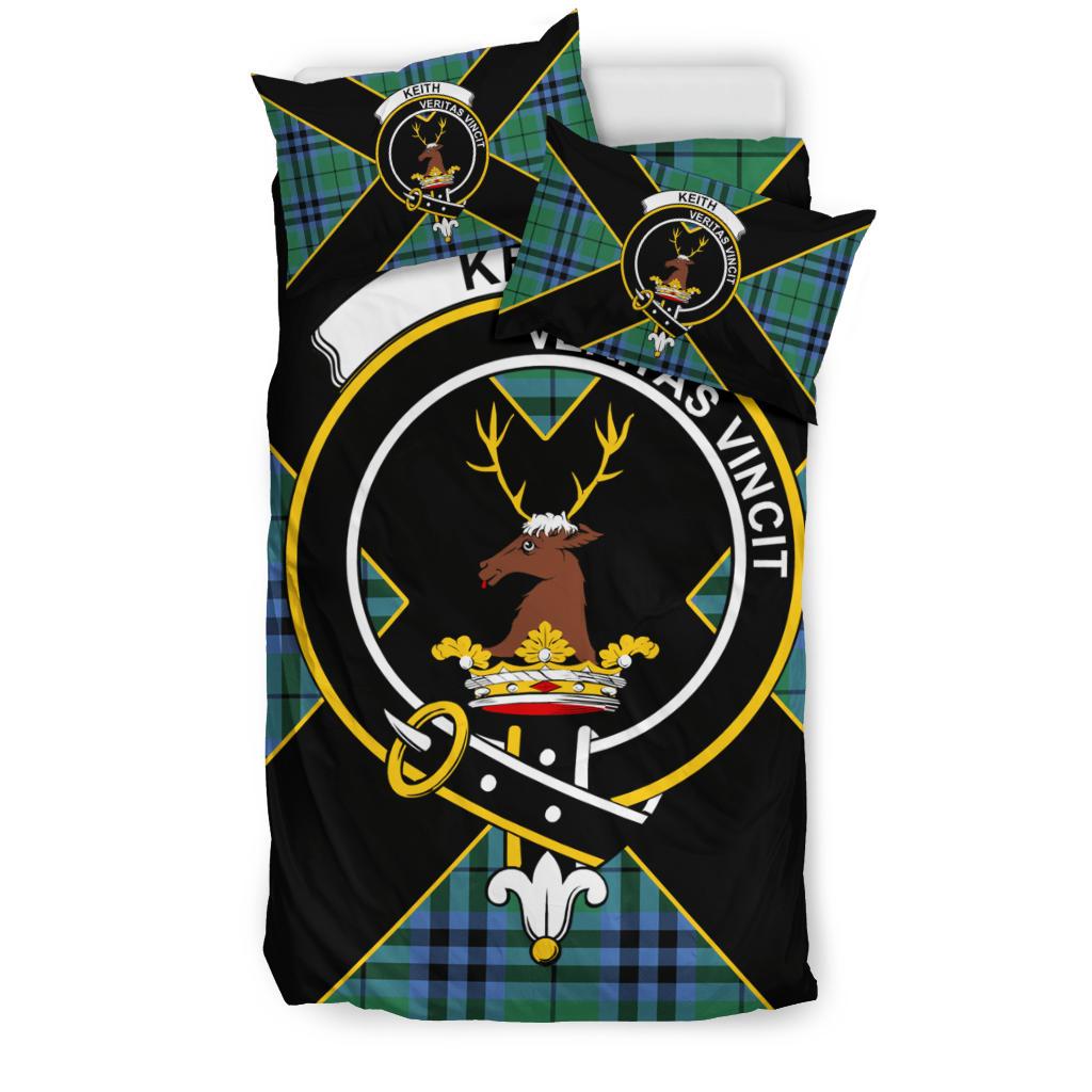 Keith Tartan Crest Bedding Set