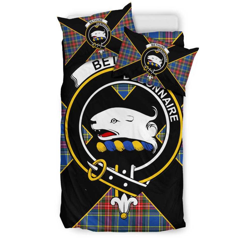 Bethune Tartan Crest Bedding Set