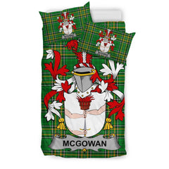 McGowan or McGouan Family Tartan Crest Bedding Set