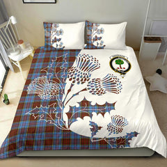 Anderson Tartan Crest Bedding Set - Thistle Style SP