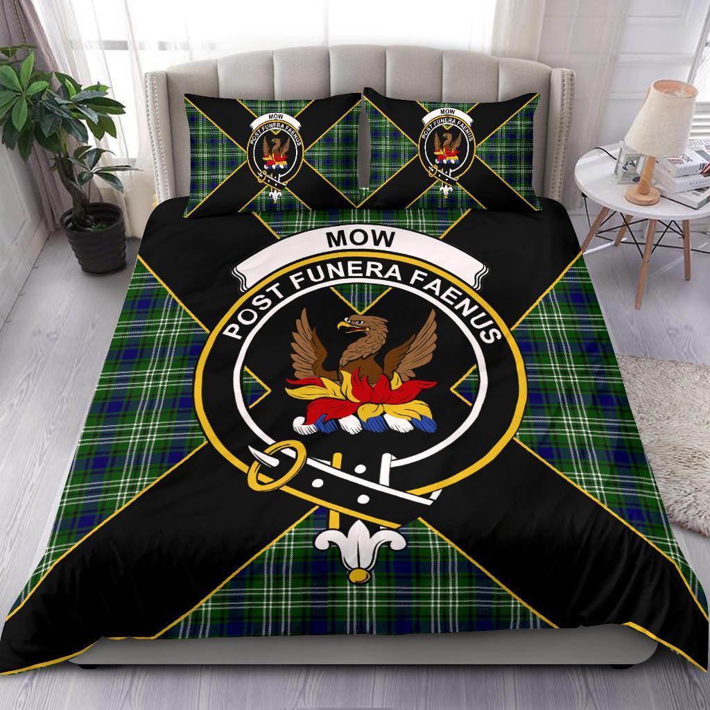 Mow Tartan Crest Bedding Set - Luxury Style