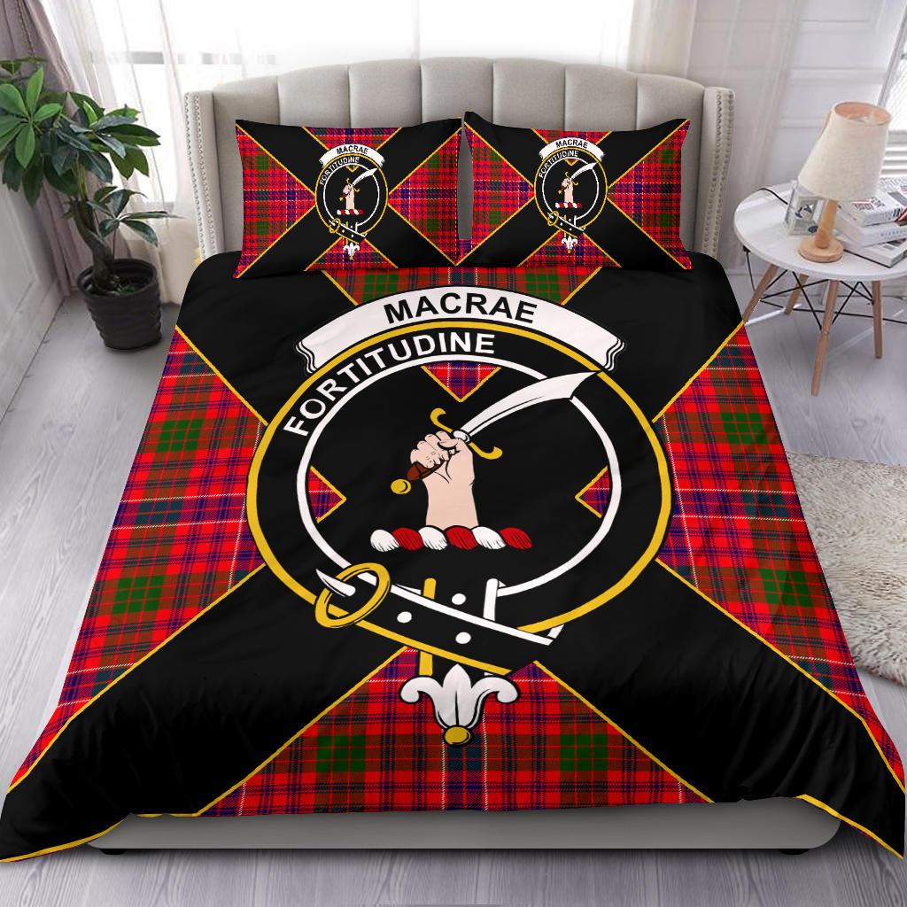 MacRae Tartan Crest Bedding Set