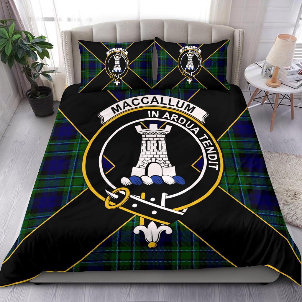 MacCallum Tartan Crest Bedding Set - Luxury Style