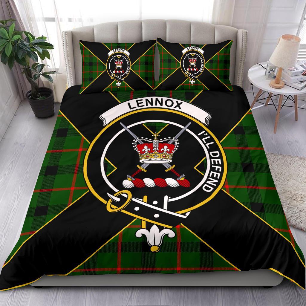 MacDonald (Clan Donald) Tartan Crest Bedding Set - Luxury Style