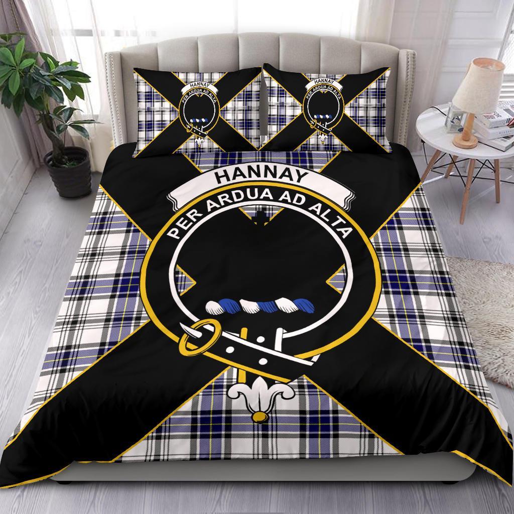 Hannay Tartan Crest Bedding Set - Luxury Style