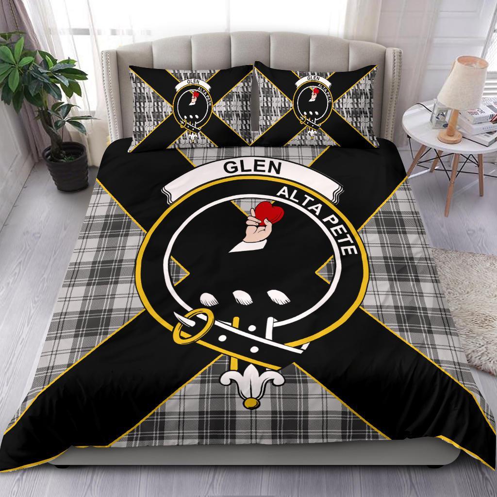 Glen Tartan Crest Bedding Set - Luxury Style