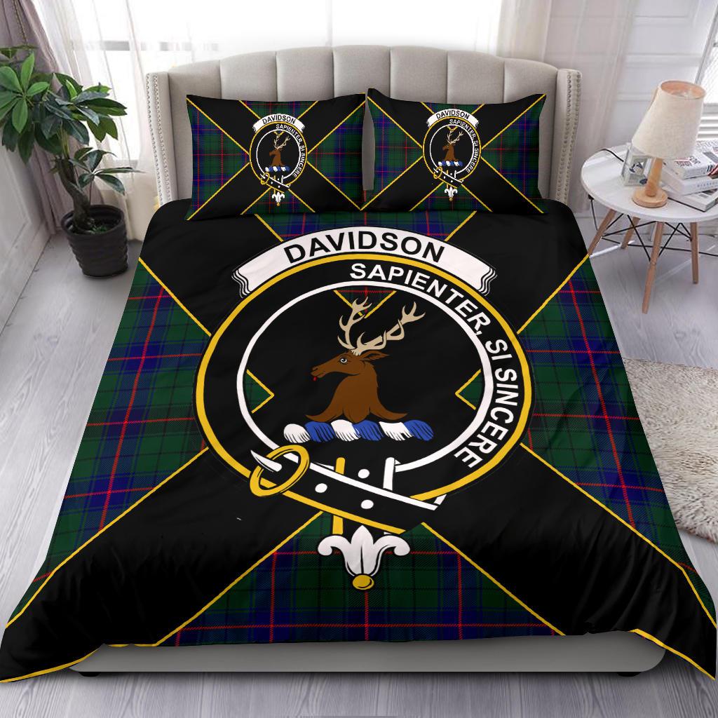 Davidson Tartan Crest Bedding Set