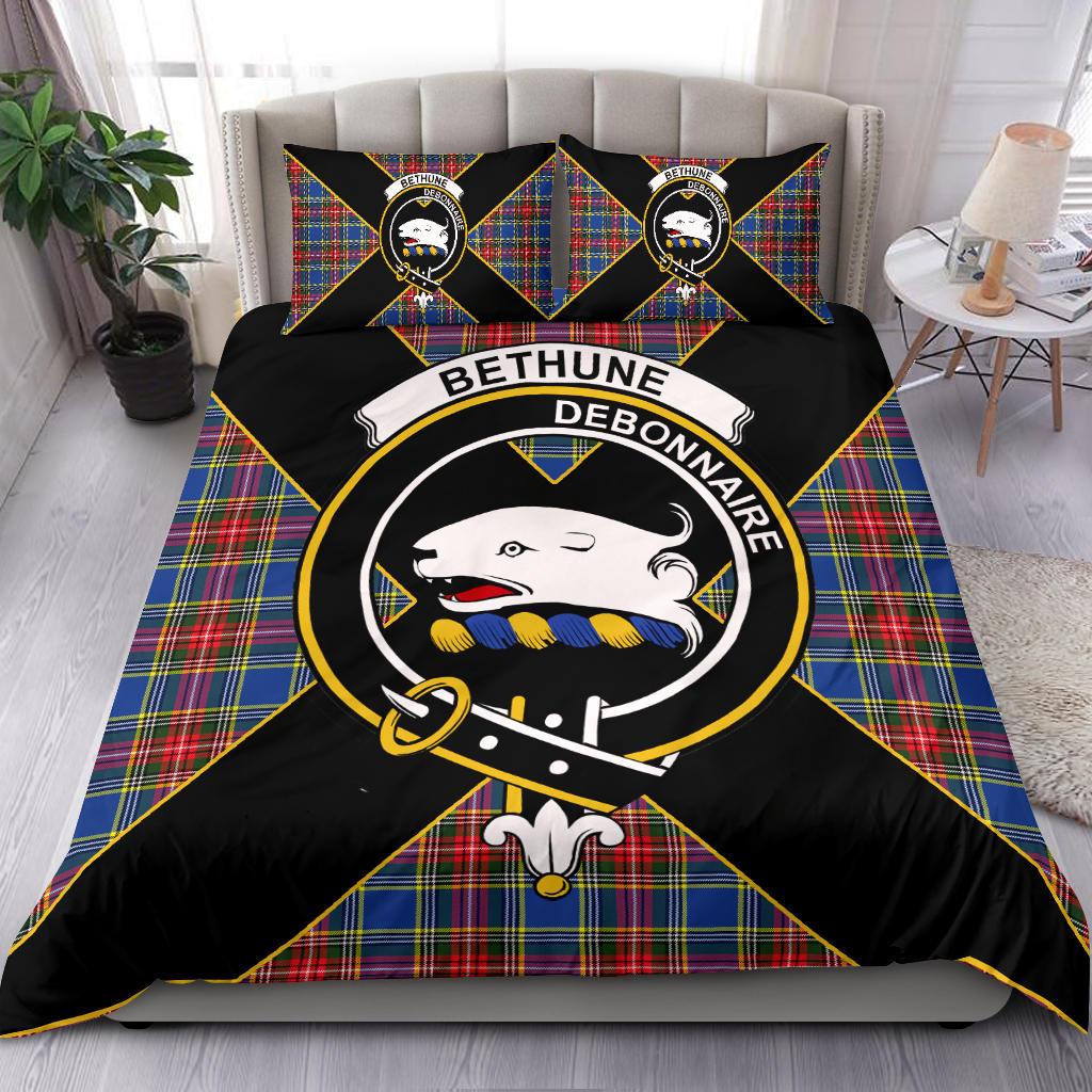 Bethune Tartan Crest Bedding Set