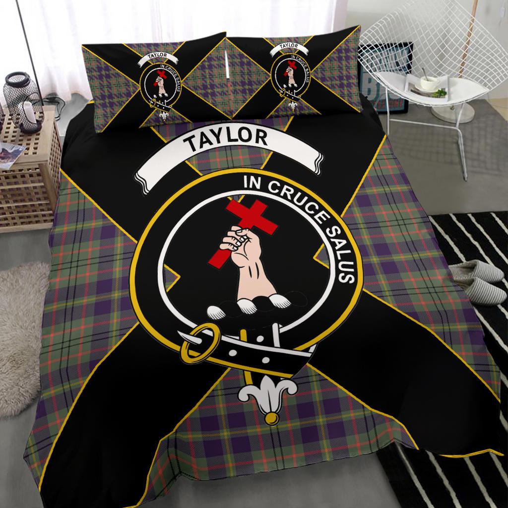 Tailyour (Taylor) Tartan Crest Bedding Set