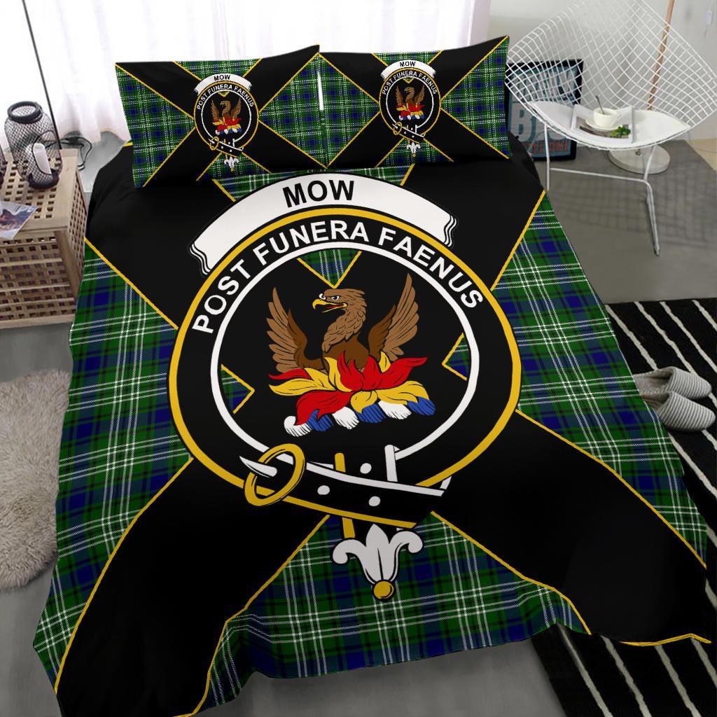 Mow Tartan Crest Bedding Set - Luxury Style