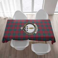 Auchinleck Tartan Crest Tablecloth