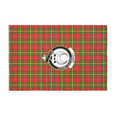 Leask Tartan Crest Tablecloth