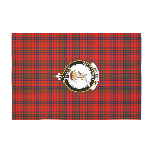 Matheson Tartan Crest Tablecloth