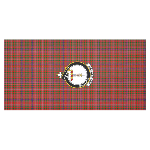 MacAlister Tartan Crest Tablecloth