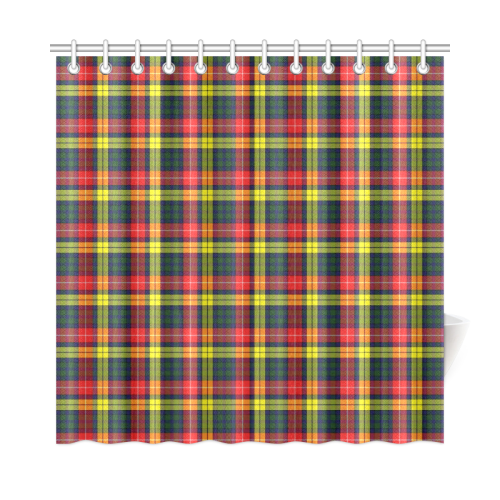 Buchanan Modern Tartan Shower Curtain