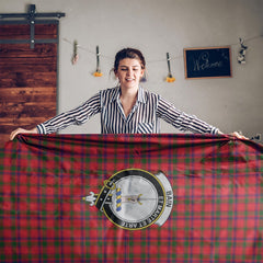 Bain Tartan Crest Tablecloth