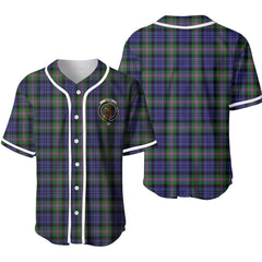 Baird Tartan Unisex Baseball Jersey