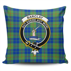 Scottish Barclay Hunting Ancient Tartan Crest Pillow Cover - Tartan Cushion Cover