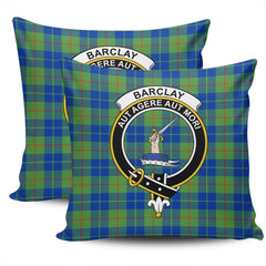Scottish Barclay Hunting Ancient Tartan Crest Pillow Cover - Tartan Cushion Cover