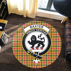 Baxter Tartan Crest Round Rug