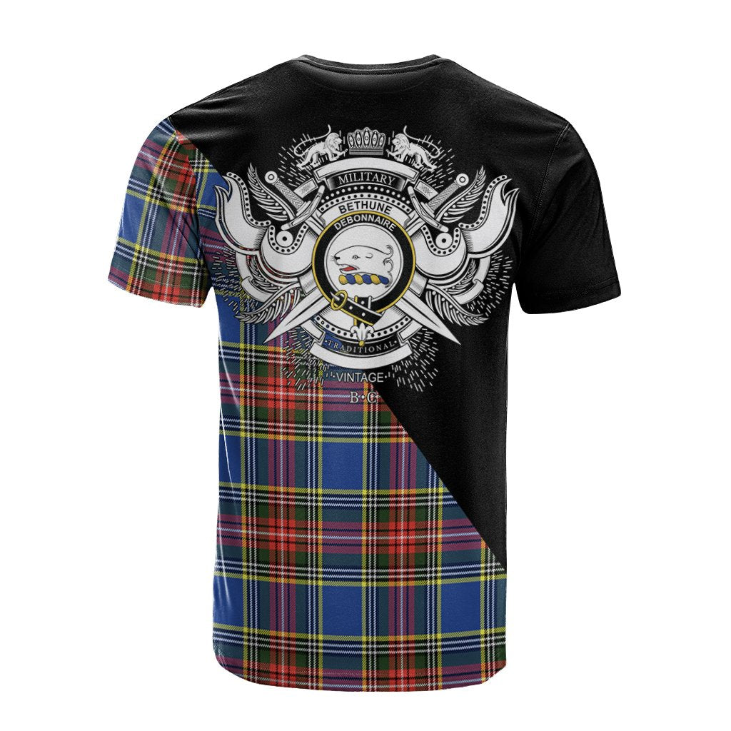 Bethune Tartan - Military T-Shirt